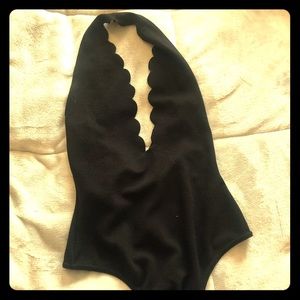 PrettyLittleThing Black Bodysuit